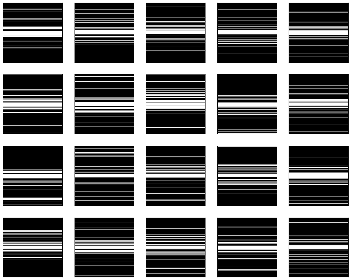Multiple Sampling Masks